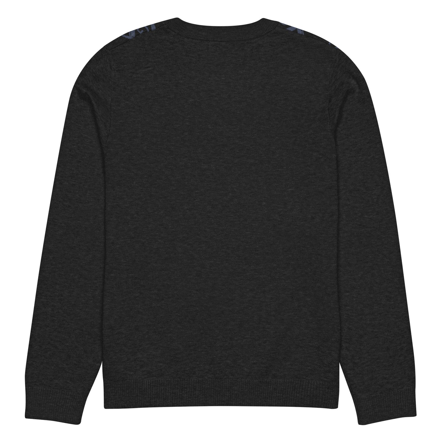 Square and Compass Knitted crew neck sweater