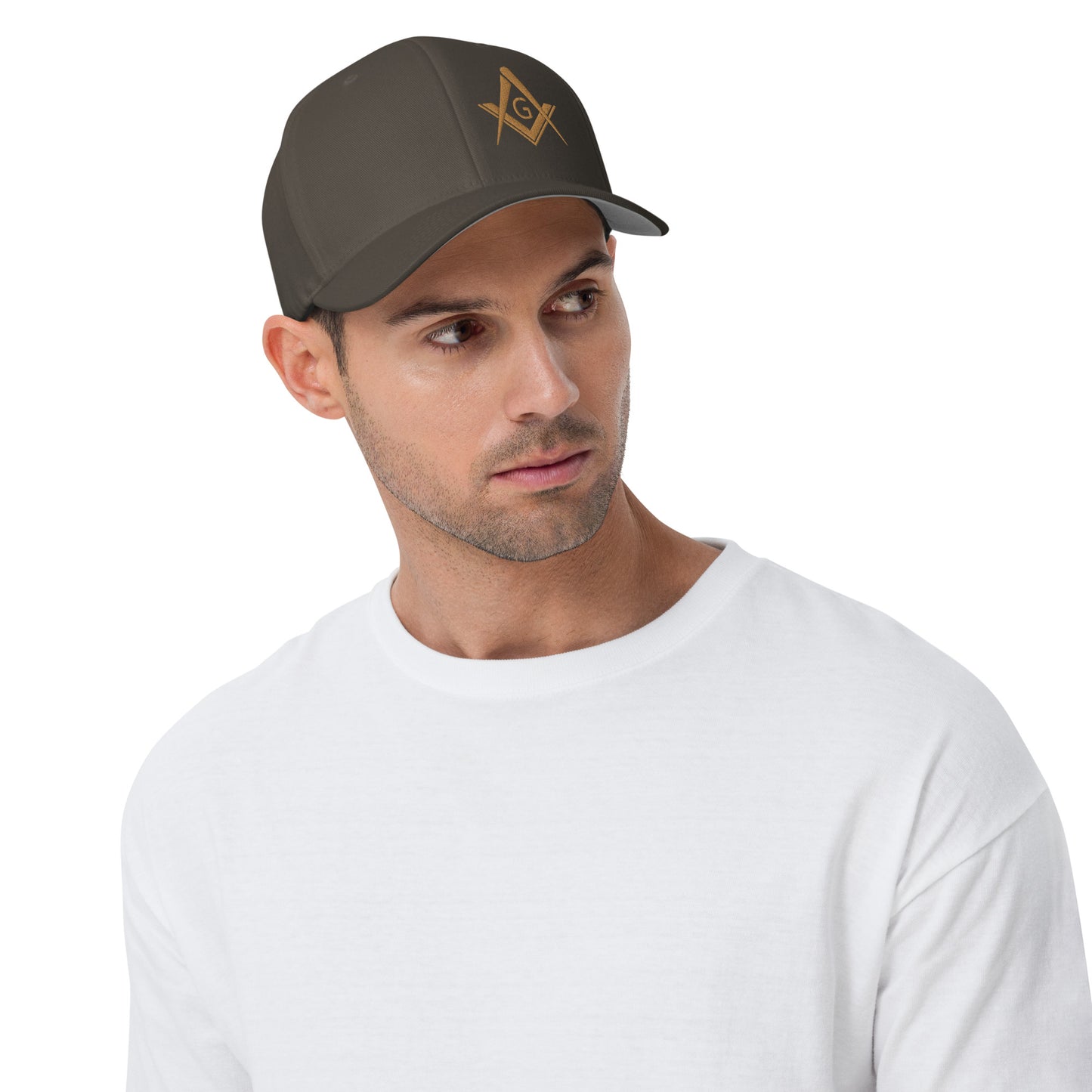 Compass and Square Flex Fit Hat