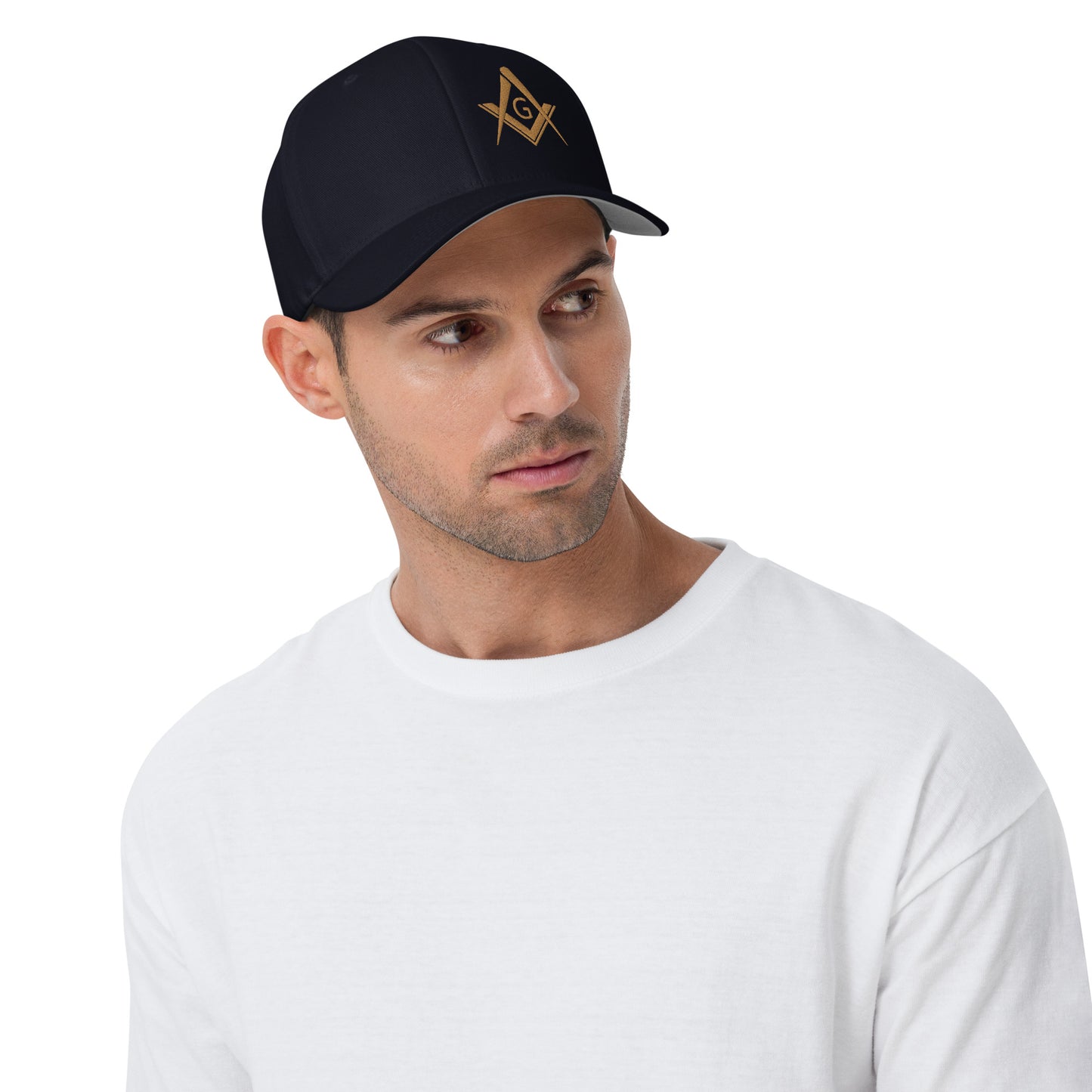 Compass and Square Flex Fit Hat