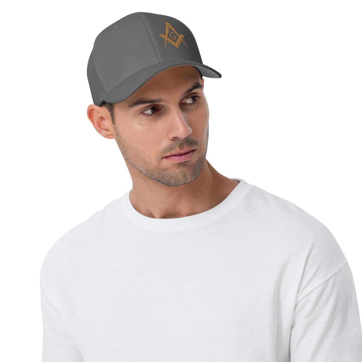 Compass and Square Flex Fit Hat