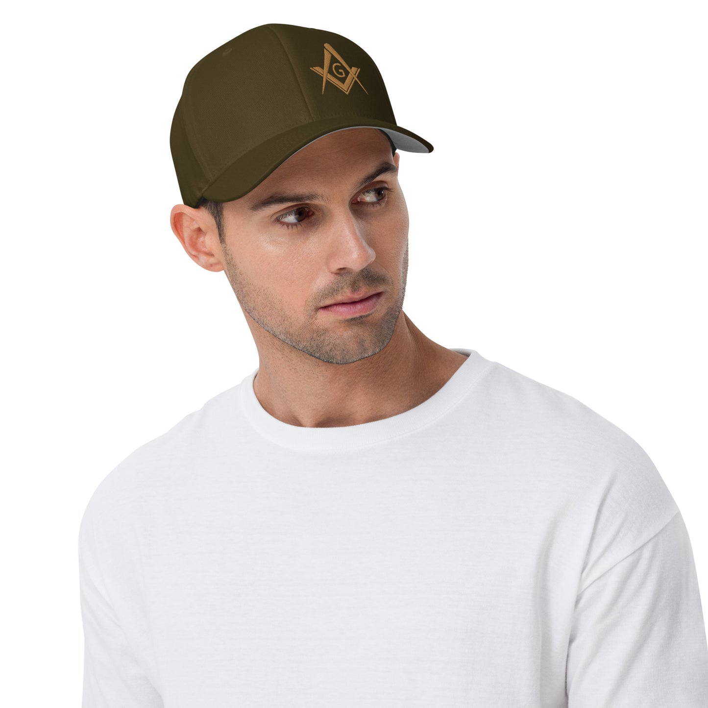 Compass and Square Flex Fit Hat