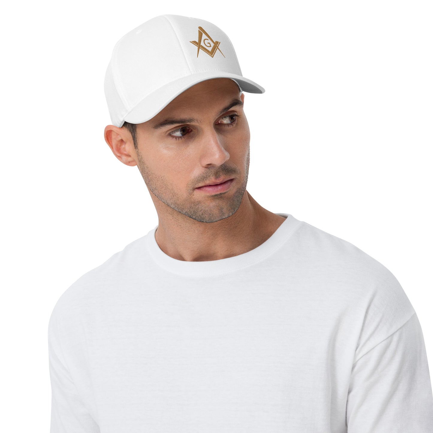 Compass and Square Flex Fit Hat