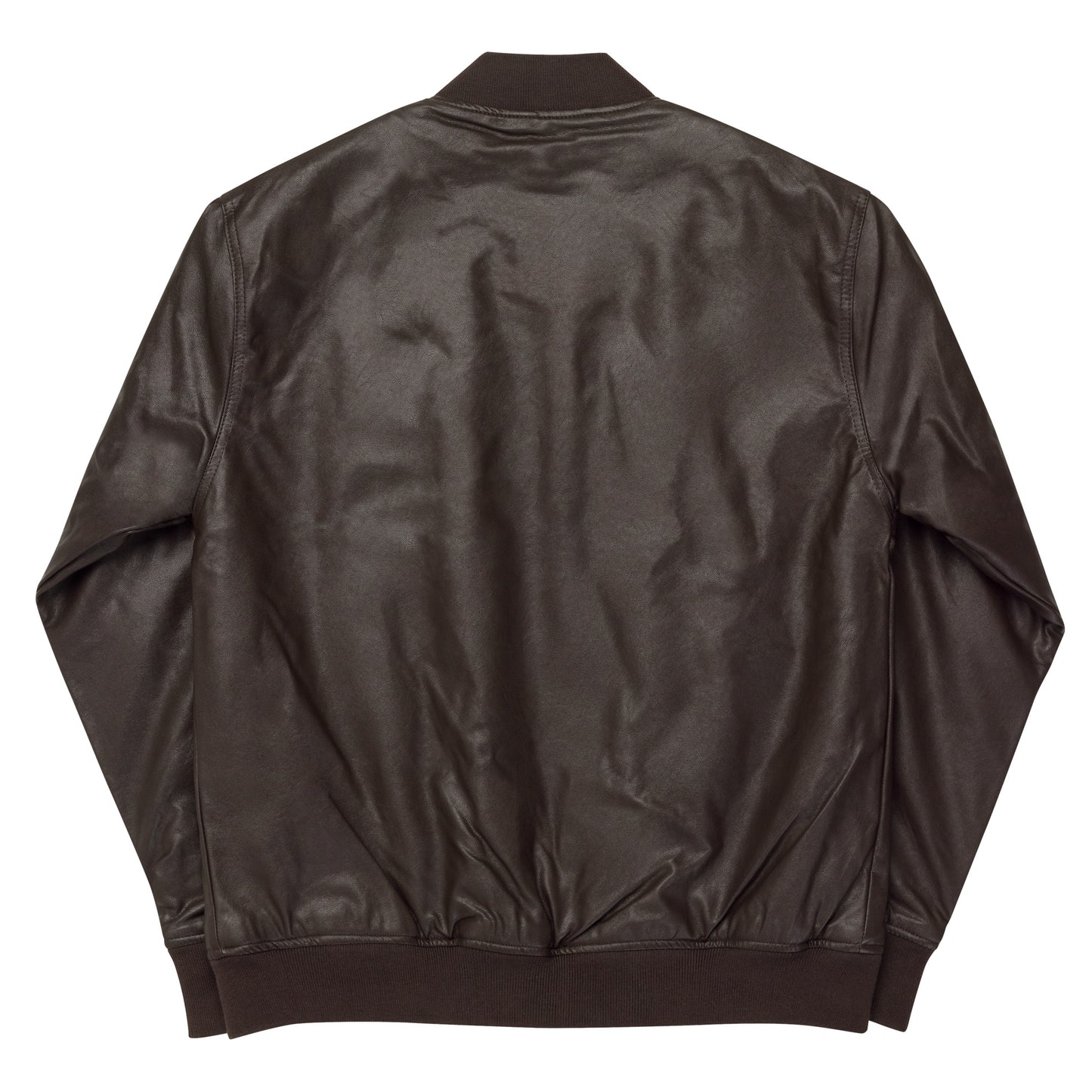 Leather Bomber Jacket