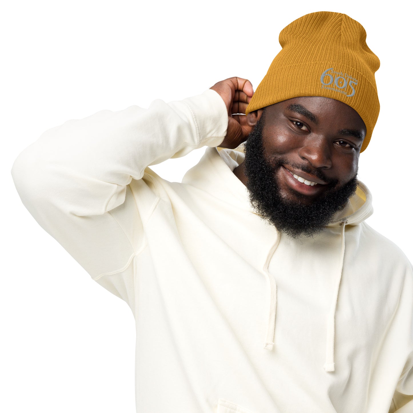 605 Organic ribbed beanie