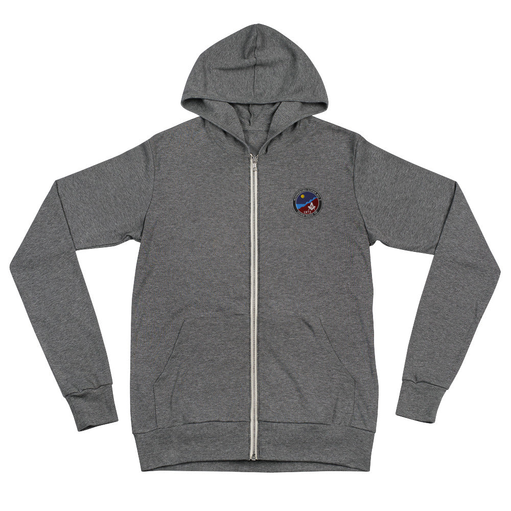 Lightweight Unisex zip hoodie